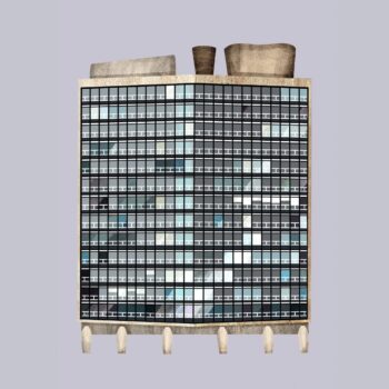 Nebo Peklo's illustration of the Met Tower