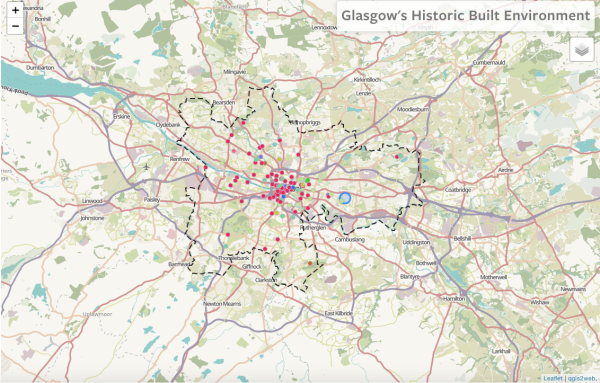 Glasgow's Historic Built Environment: Interactive Map - Glasgow City ...